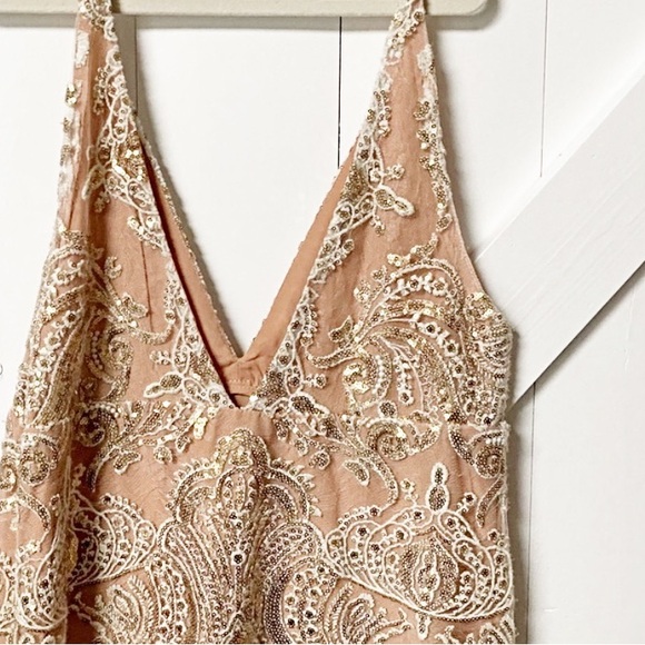 Free People 🌟 Sequin Mini Dress 🌟Date Night Dress - Picture 6 of 10